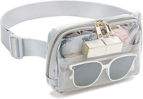 Miniatura 3 de Riñoneras cruzadas impermeables para mujer, bolsa de cinturón de moda para mujeres y hombres, riñonera con correa ajustable para senderismo al aire