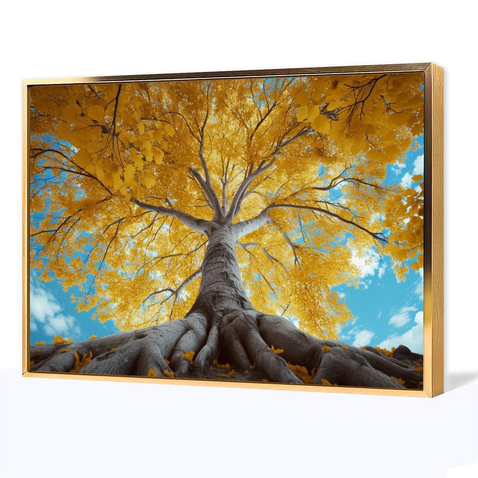 油絵 絵画 【おとぎの国の秋】