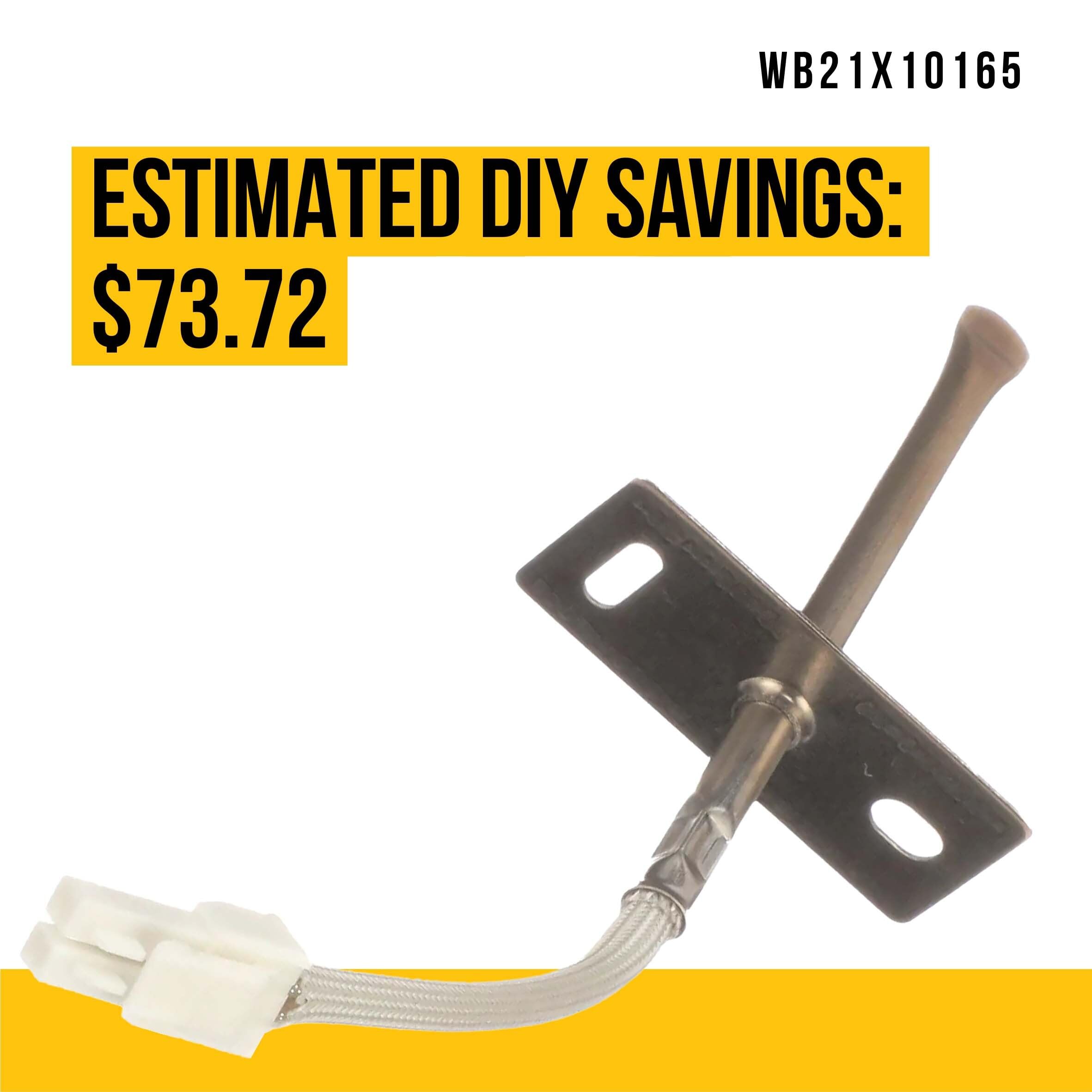 WB21X10165 - Conjunto de sensor compatible con horno de pared eléctrico Genereal - Sustituye a AP5790793 3025892 PS8754411 piezas de reparación de repuesto ultra duraderas