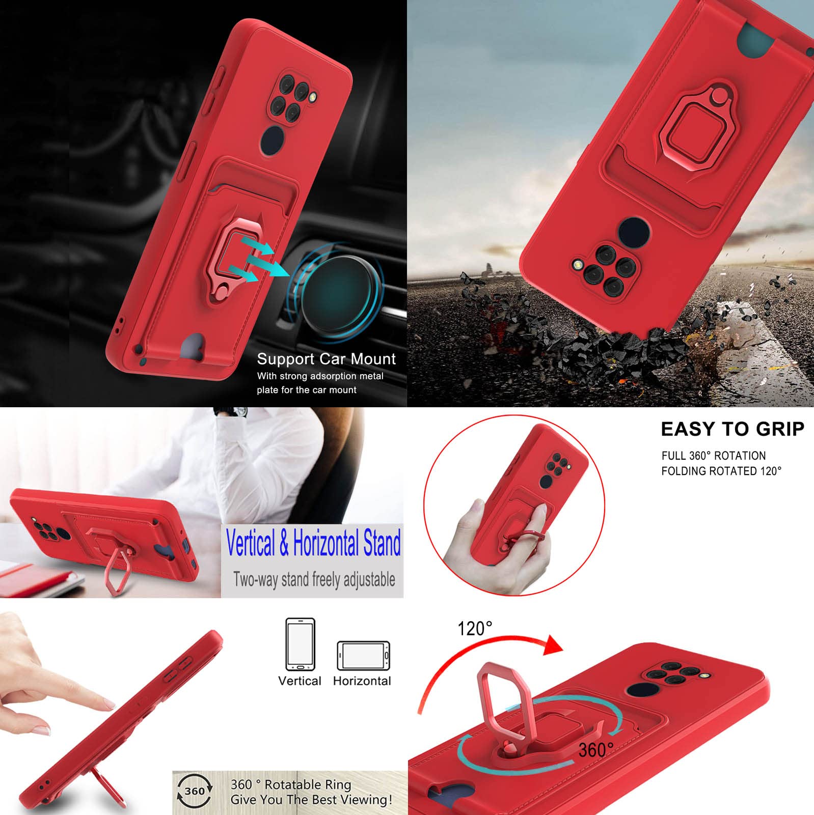 Przesuwana ochrona aparatu, silikonowe etui z łańcuszkiem na telefon komórkowy, kompatybilne z iPhone 17 Pro Max, metalowy uchwyt na pierścień, regulowany naszyjnik, etui na telefon komórkowy
