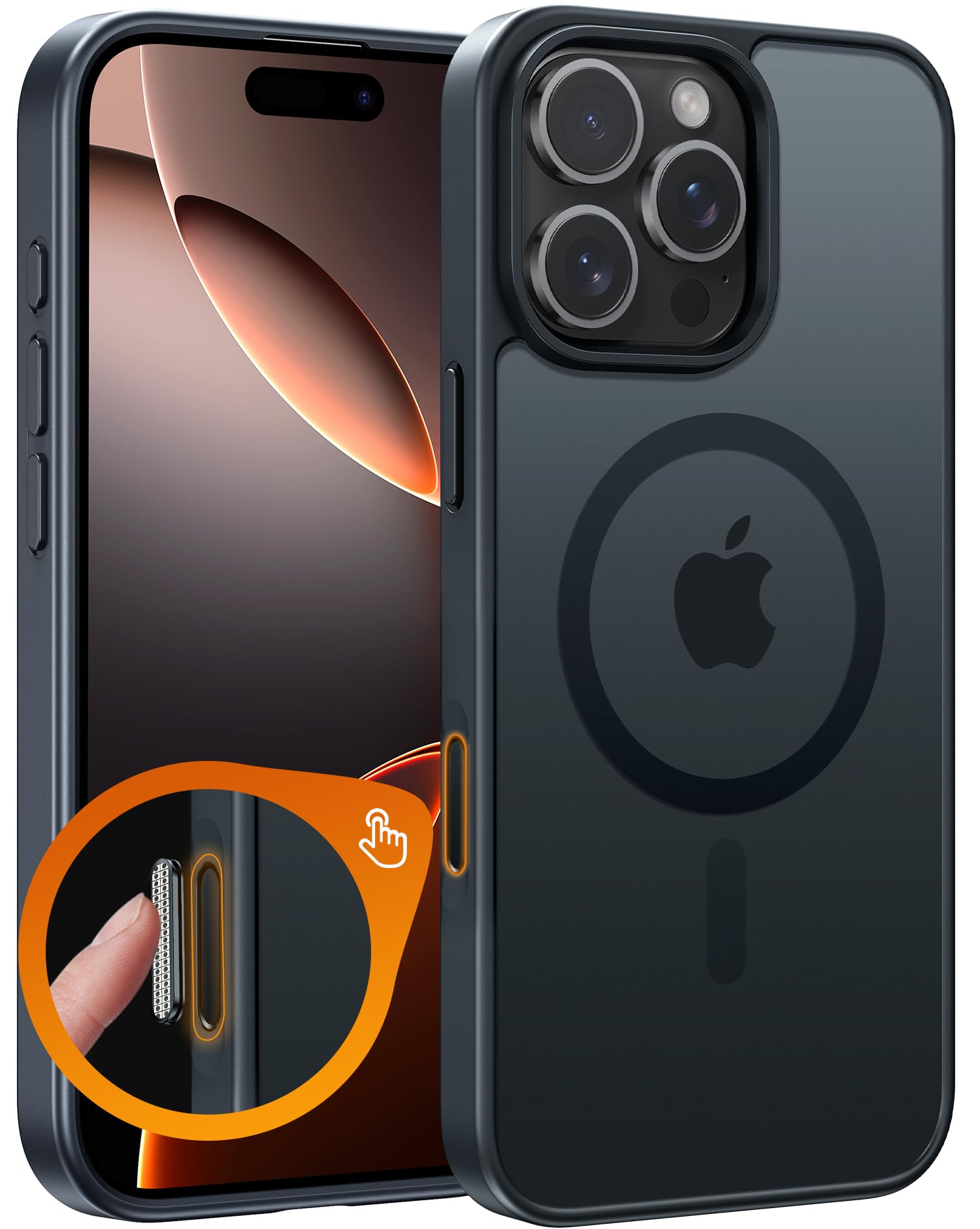 FNTCASE Cover Custodia Metropolis Per IPhone 14 Pro Max Robusta Custodia Protettiva Custodia Protettiva Doppio Strato Anti Caduta