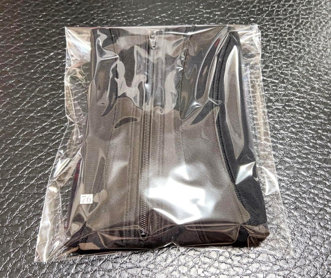 シャルレ 腰サポートガードル ブラック 76 サポトレ FE261 新品 激安 はいて腰サポート。歩いて筋トレ。シャルレの特許取得ガードル