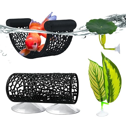 4Pack Betta Hammock Set、 Fish Tank Decor、 Fish Hammock &