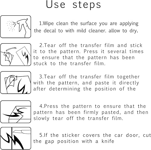 Miniatura 7 de ORIGACH 2 calcomanías de vinilo de 71.9 pulgadas con gráficos de bosque de montaña para coche, camión, SUV, vehículos todoterreno