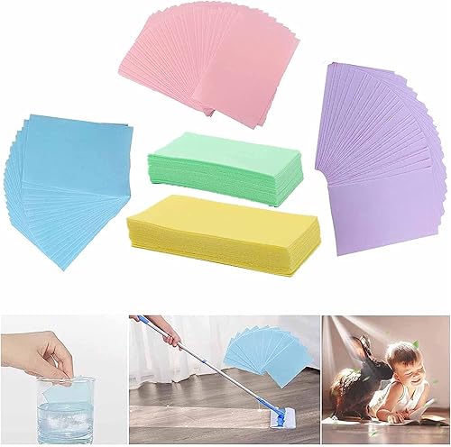 Badimoo Rebanada de limpieza de suelos multiefecto, tabletas de limpieza de pisos, hojas de limpieza concentradas para limpiar pisos solubles en