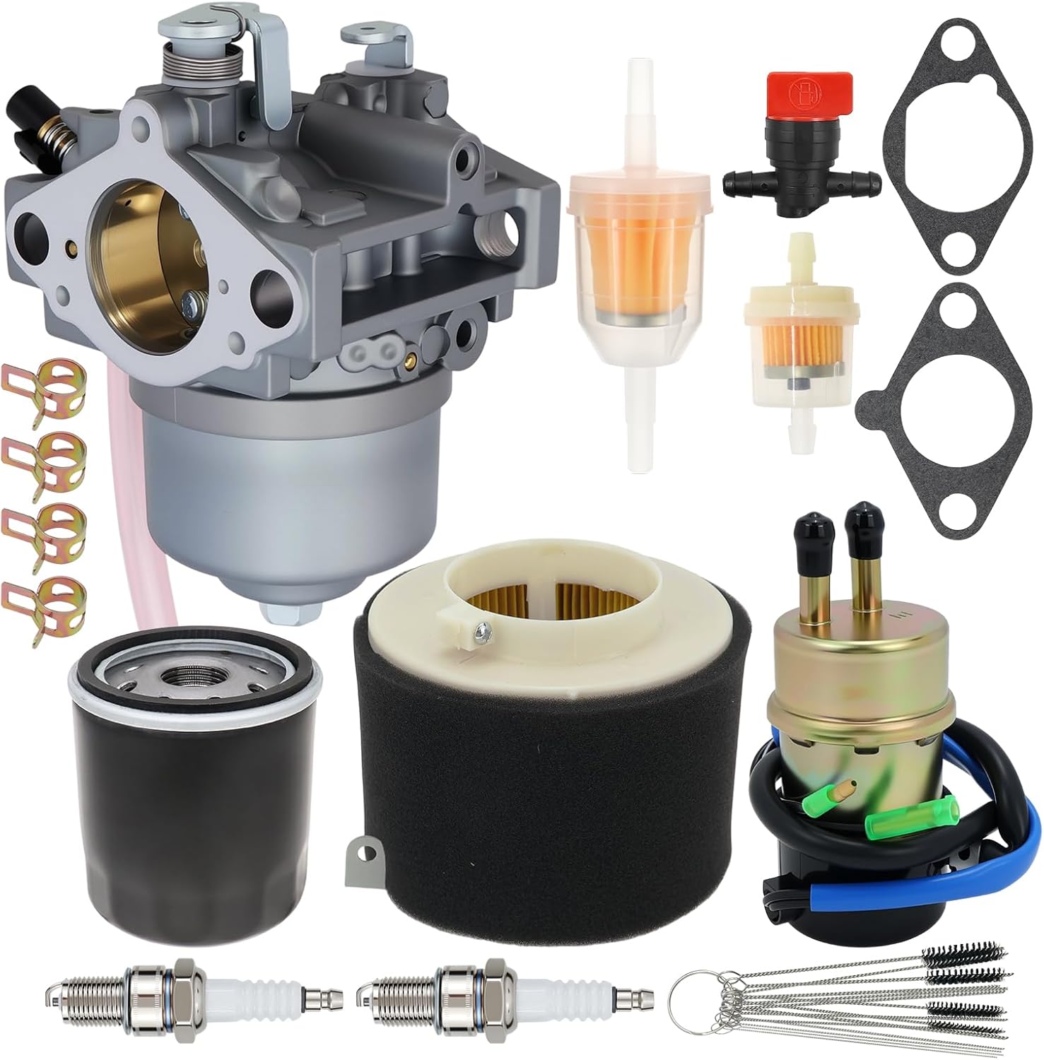 Carbman 15003-2509 Carburetor Compatible with Kawasaki Mule 2500 2510 2520 1993-2000 Carb with Gaskets
