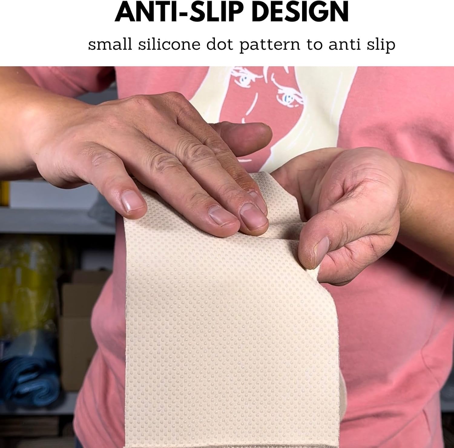 2-Pocket Microphone Belt Breathable & Stretchy Mic Belts for Theatre, Reliable Mic Pack Belt with Dual Storage