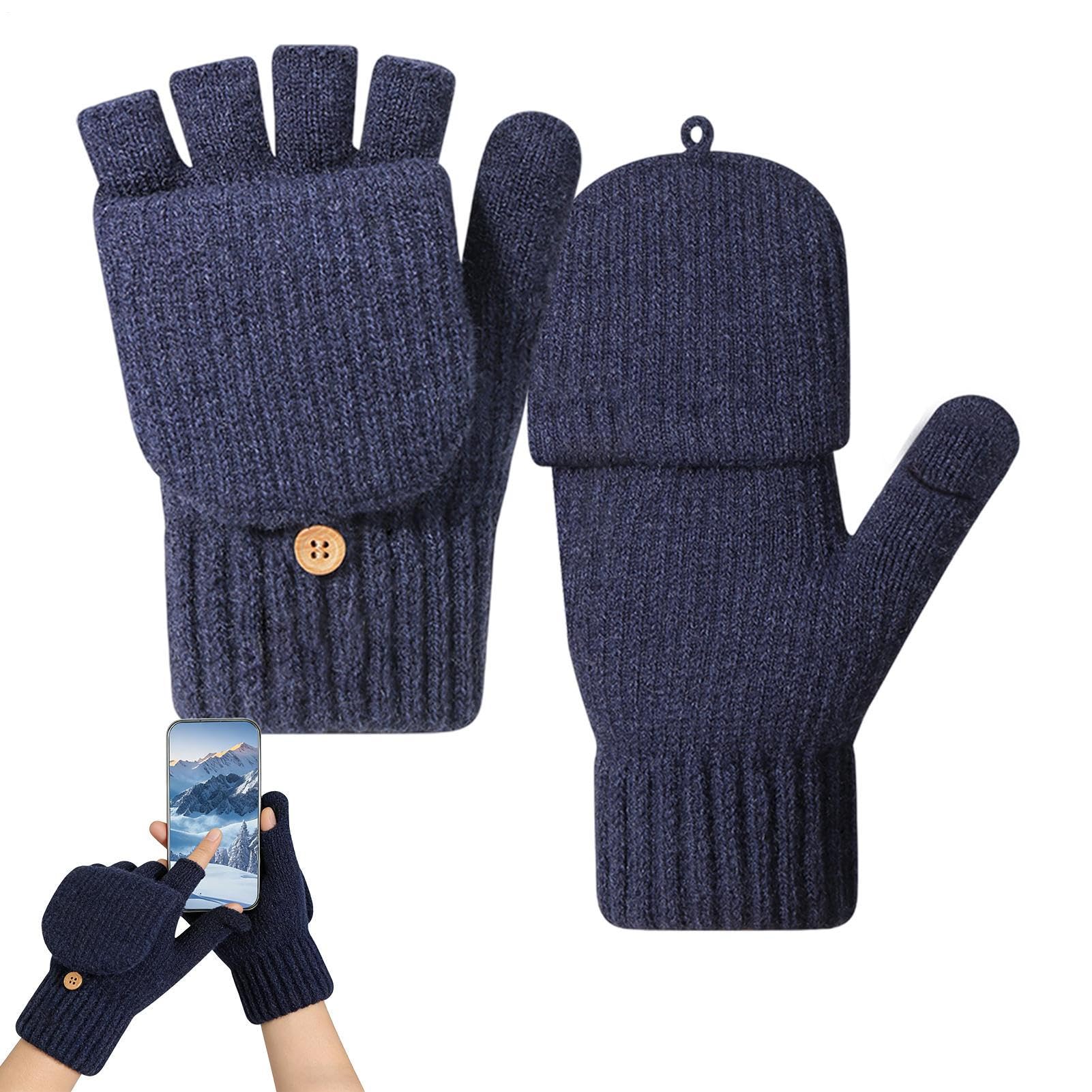 Guantes sin dedos convertibles para ciclismo y montañismo 8