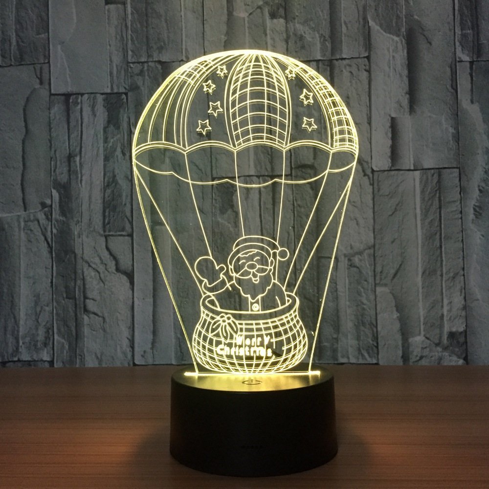 3D Volleyball Nachtlicht Mit Fernbedienung – 16 Farben, USB-Betrieb, Touch-Schalter | Optische Täuschung Lampe