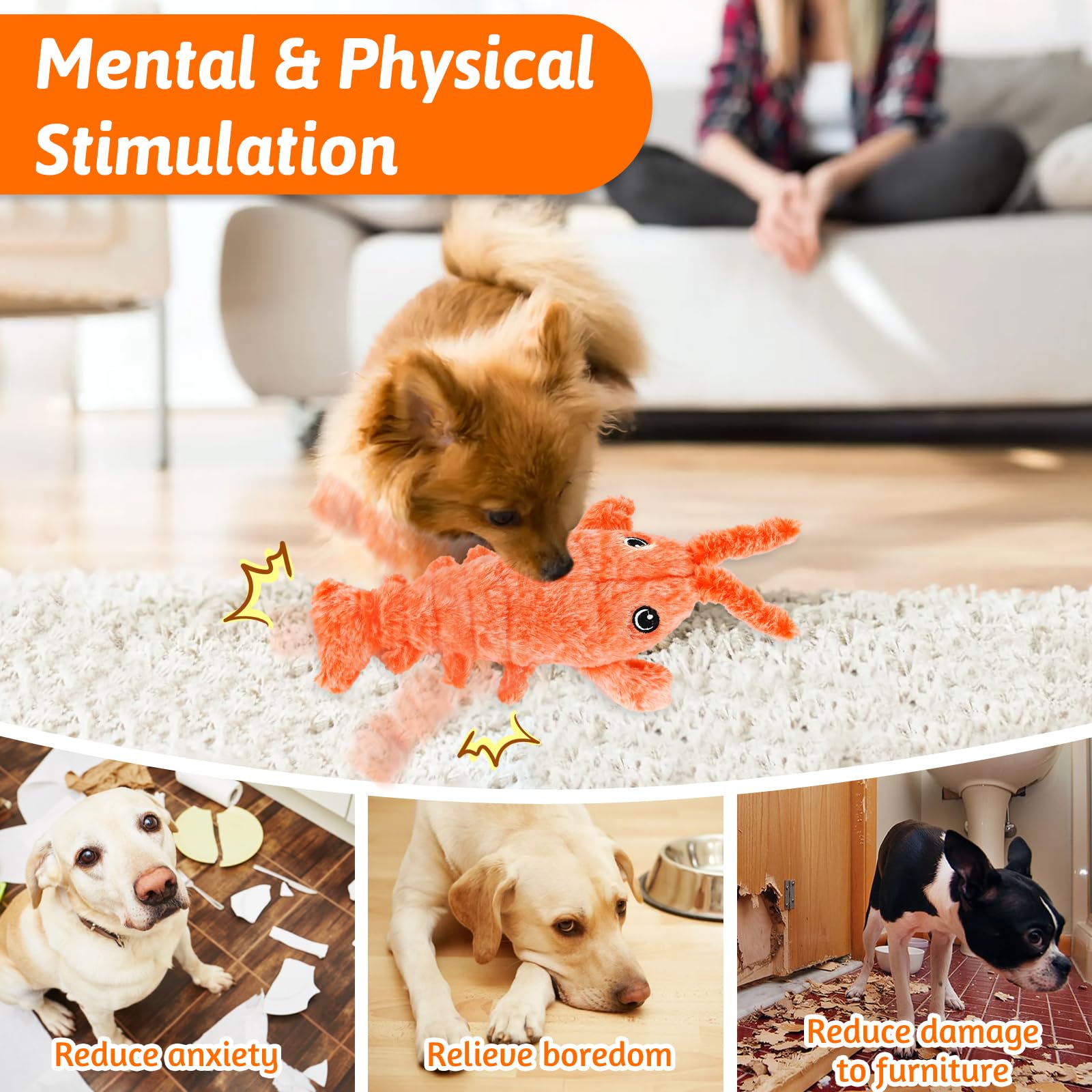 TOGETDREAM Cute Interactive Dog Toy - Image 4