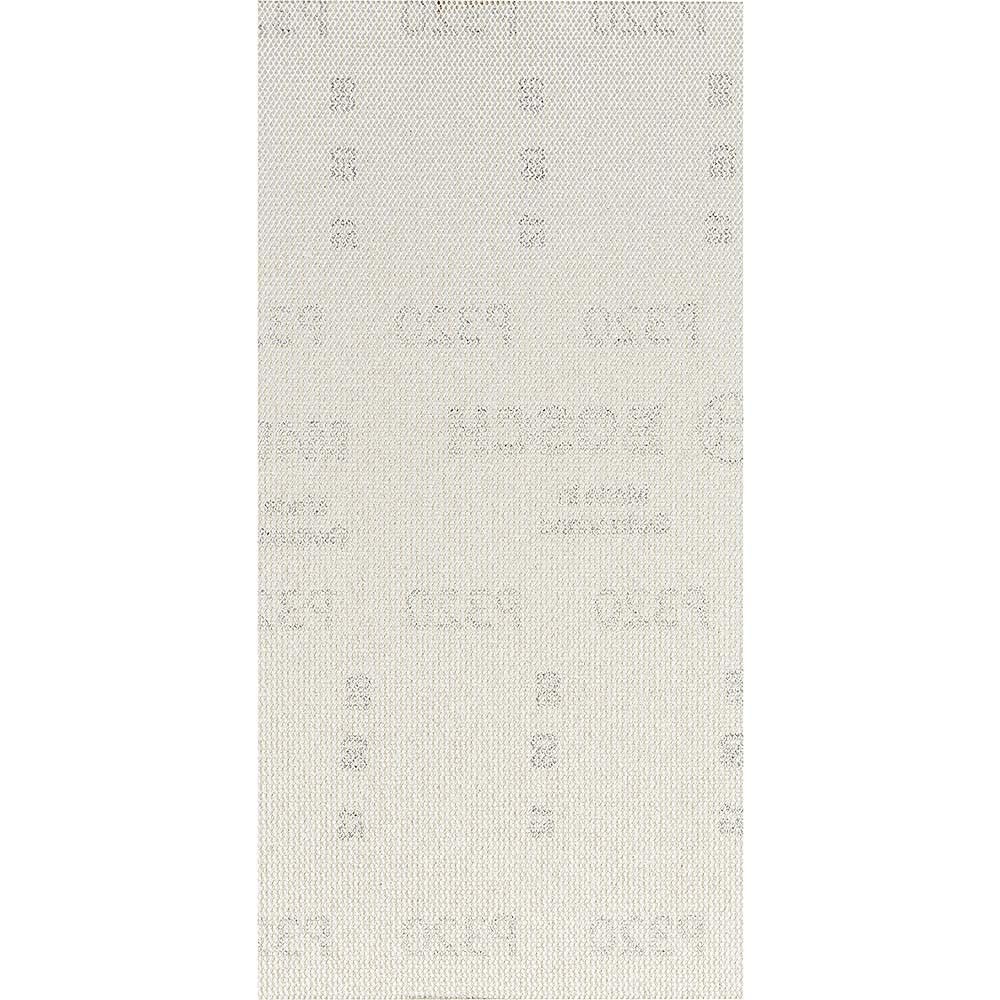 Bosch 10x EXPERT M480 Sanding Net (for Paint on wood, Hardwood, Ø 93x186 mm, Grit 320, Professional Accessory Orbital Sander)