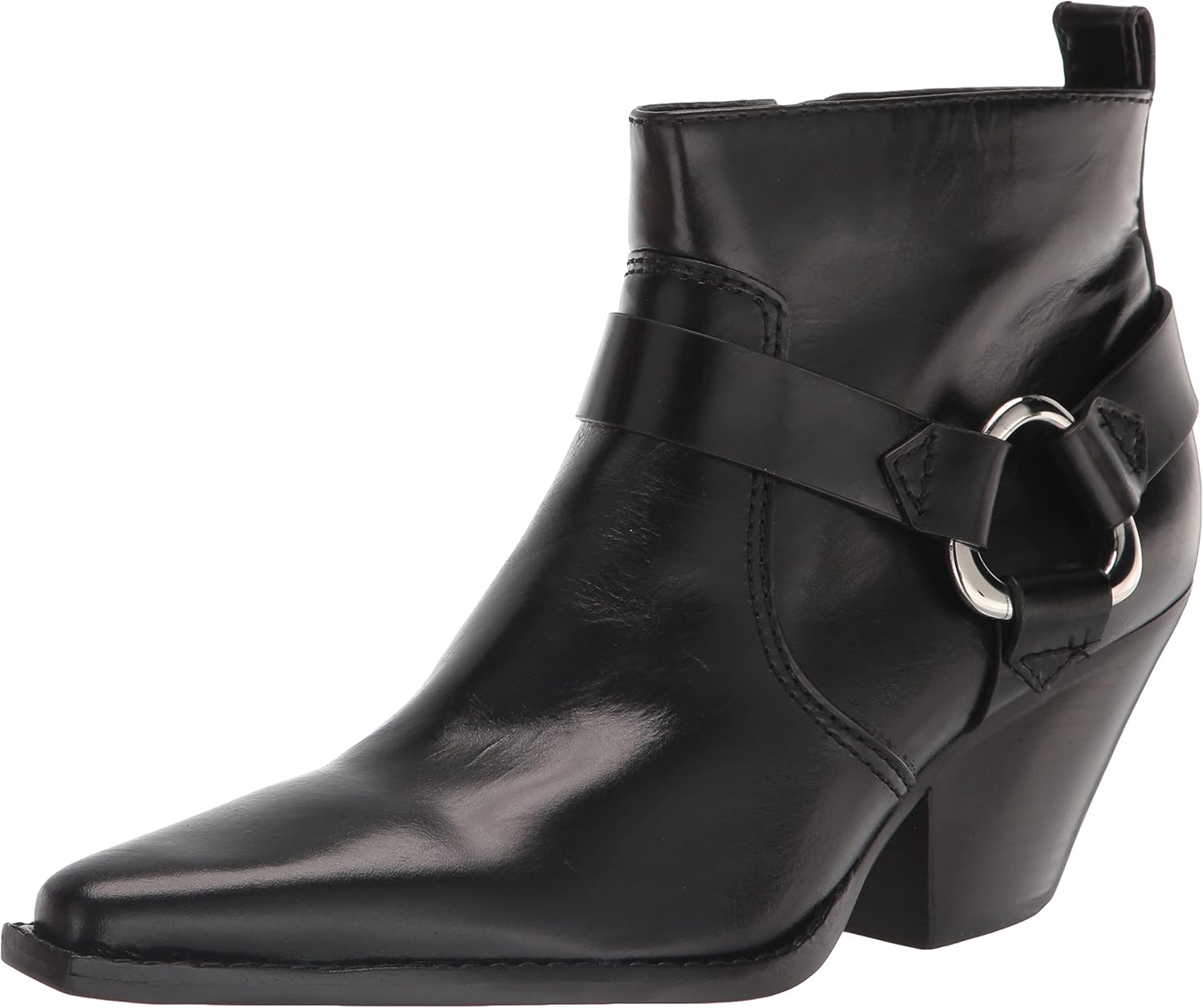 Vince Camuto Women's Footwear Women's NENANIE Ankle Boot, Black, 7.5