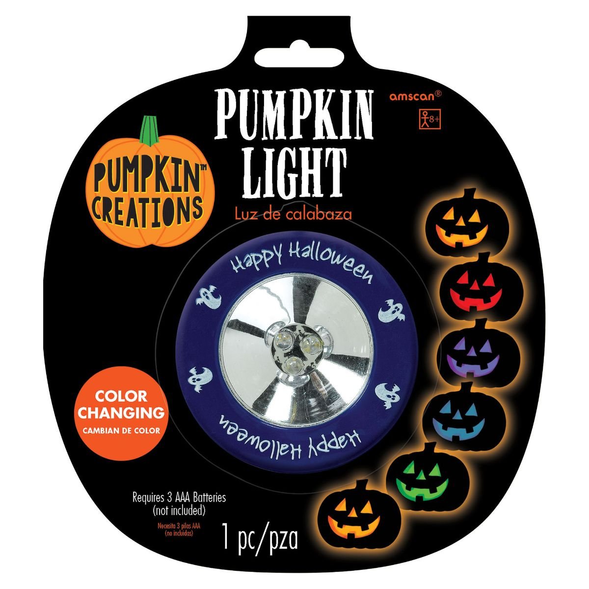 Amazon.com: amscan Color Changing Pumpkin Light party