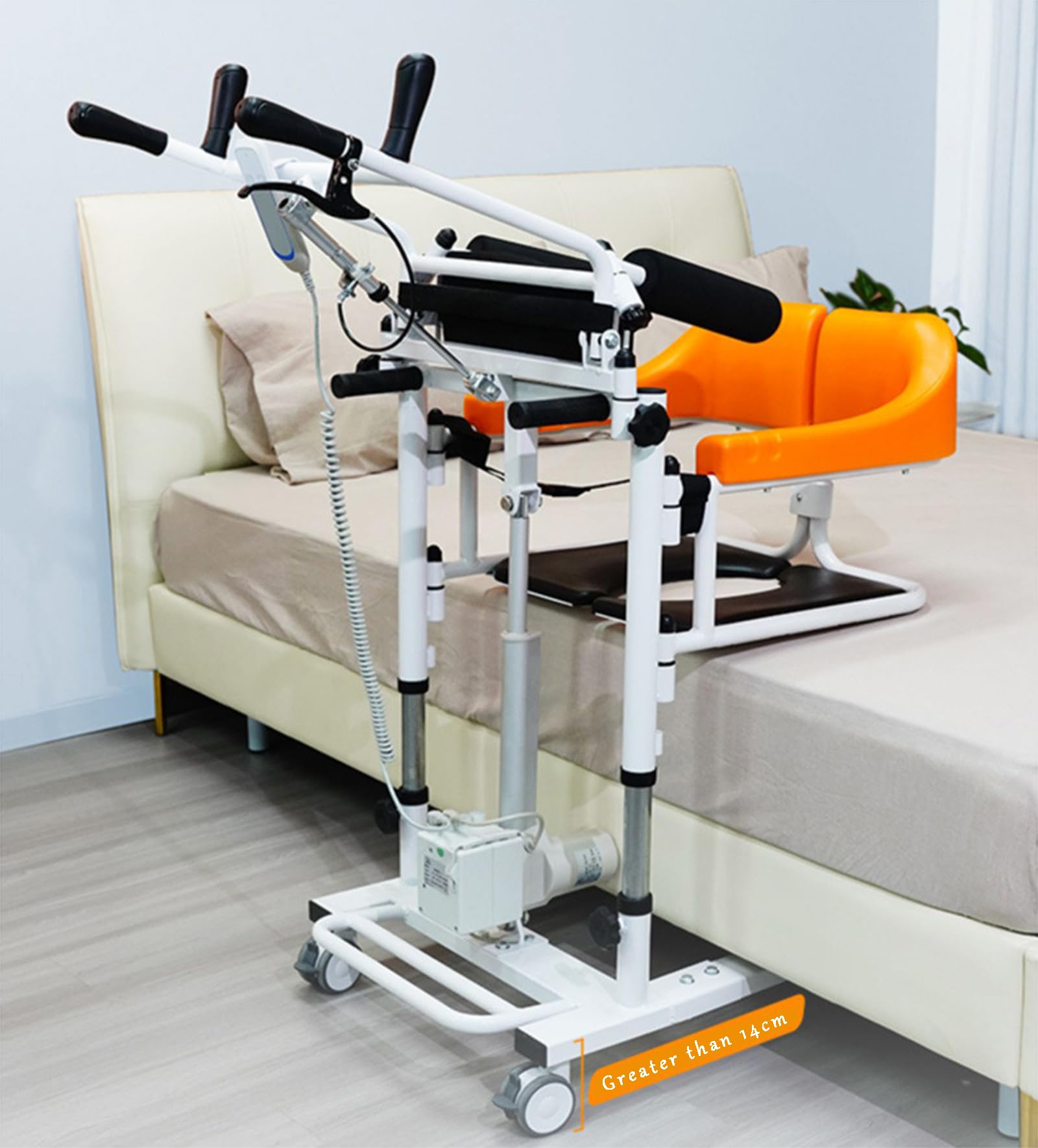 Ayuda para levantarse del sofá Silla elevadora Cojín de Asistencia para Asiento Elevador eléctrico Máquina de Transferencia de Pacientes Inodoro portátil Ducha Multifuncional Cómoda Altura a