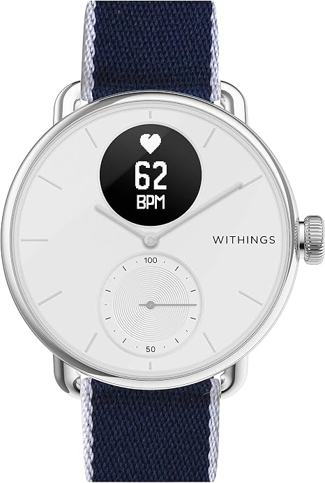 Bracelet En Acier Inoxydable Pour Montre Withings Steel HR Sport 36mm - Largeur 18mm, Longueur Réglable 139-221mm - Pour Homme Et Femme - 3
