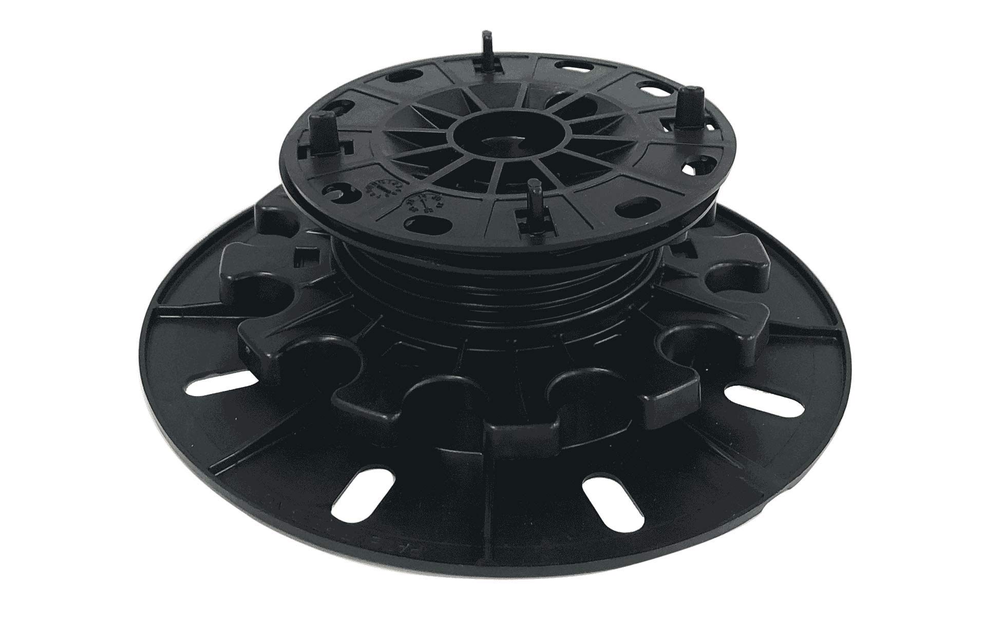 Self-Leveling Paver Pedestals with 4mm (5/32") spacers - Support 650Kg (1430 lbs) - 10 Pack