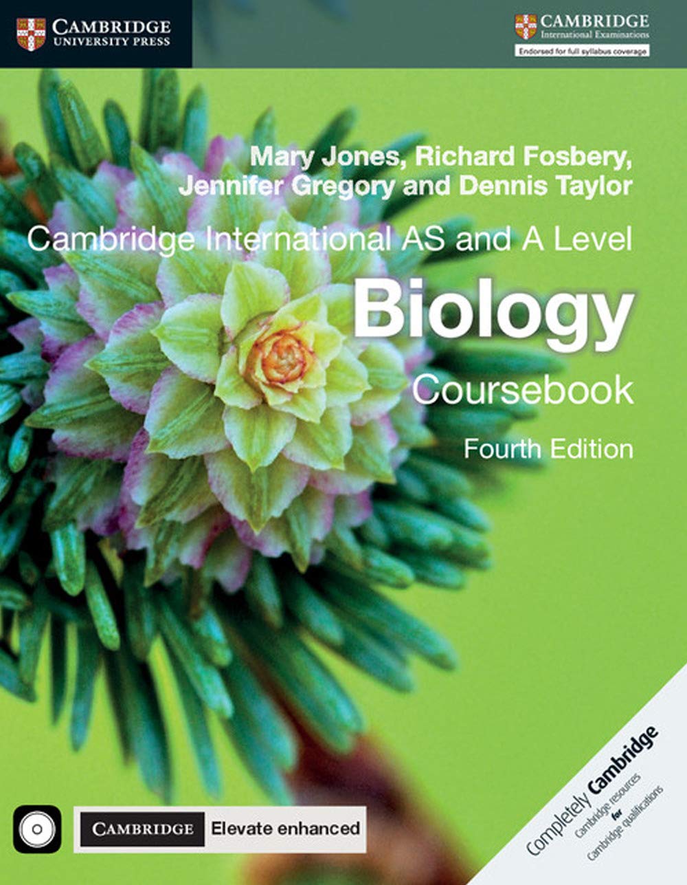 Cambridge University Press International AS and A Level Biology Coursebook with CD-ROM and Elevate Enhanced Edition (2 Years)