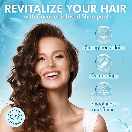 Miniatura 3 de DOMINICAN MAGIC Champú desenredante con infusión de coco 2.6 G