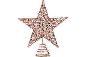 BinaryABC Christmas Tree Topper Star