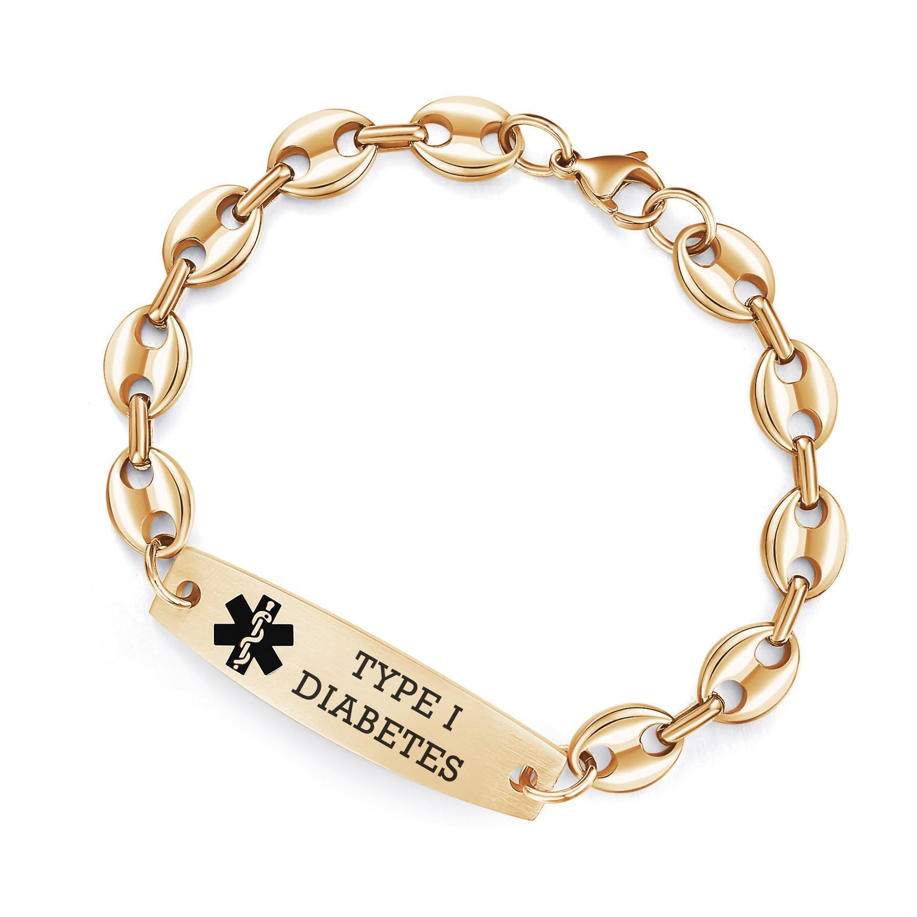 Medical Bracelet For Woman Customizable Medcal Alert Bracelet Wth