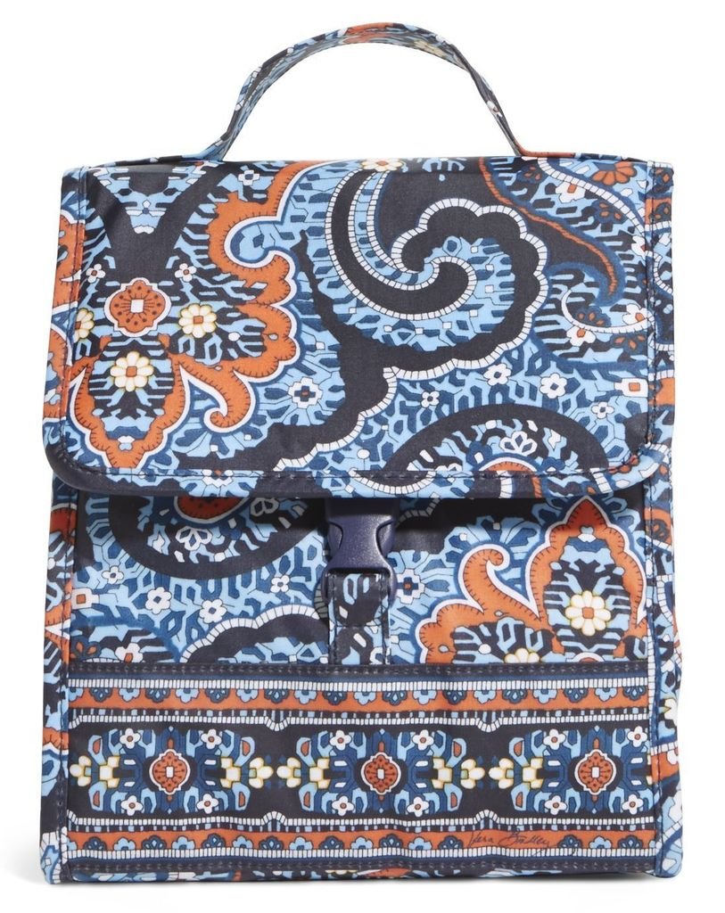 Vera Bradley Women's Lunch Sack Marrakesh Lunch Bag