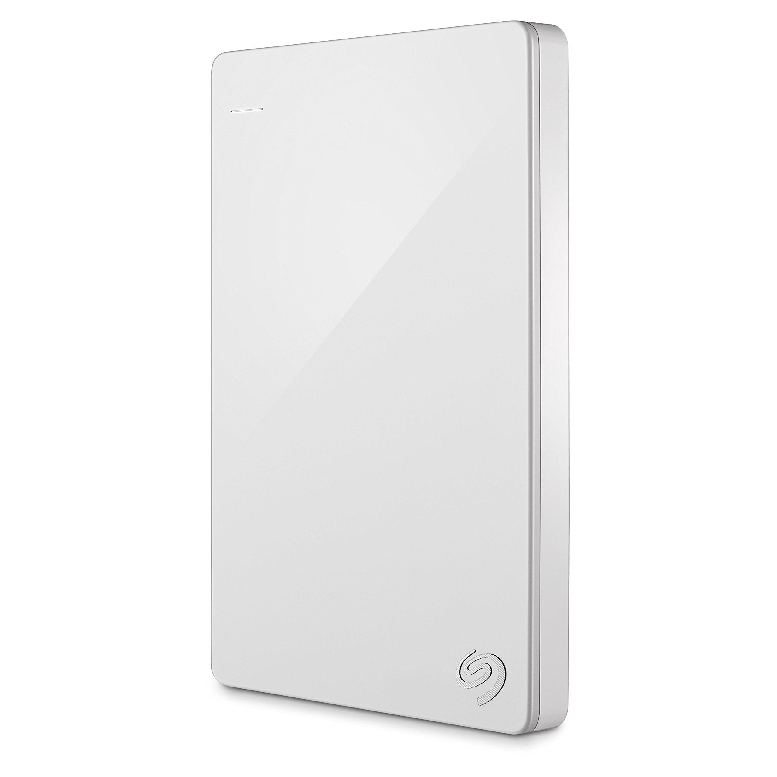 Seagate 2.5-Inch 2 TB Backup Plus Slim USB 3.0 Portable External Hard Drive - White