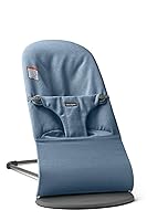 Vista 23 de BabyBjörn Bouncer Bliss, Gris Arena, Tejido, Colchón Clásico de Acolchado Asiento Ajustable de Mecedora para Bebé de 2 en 1 y Silla para Niño