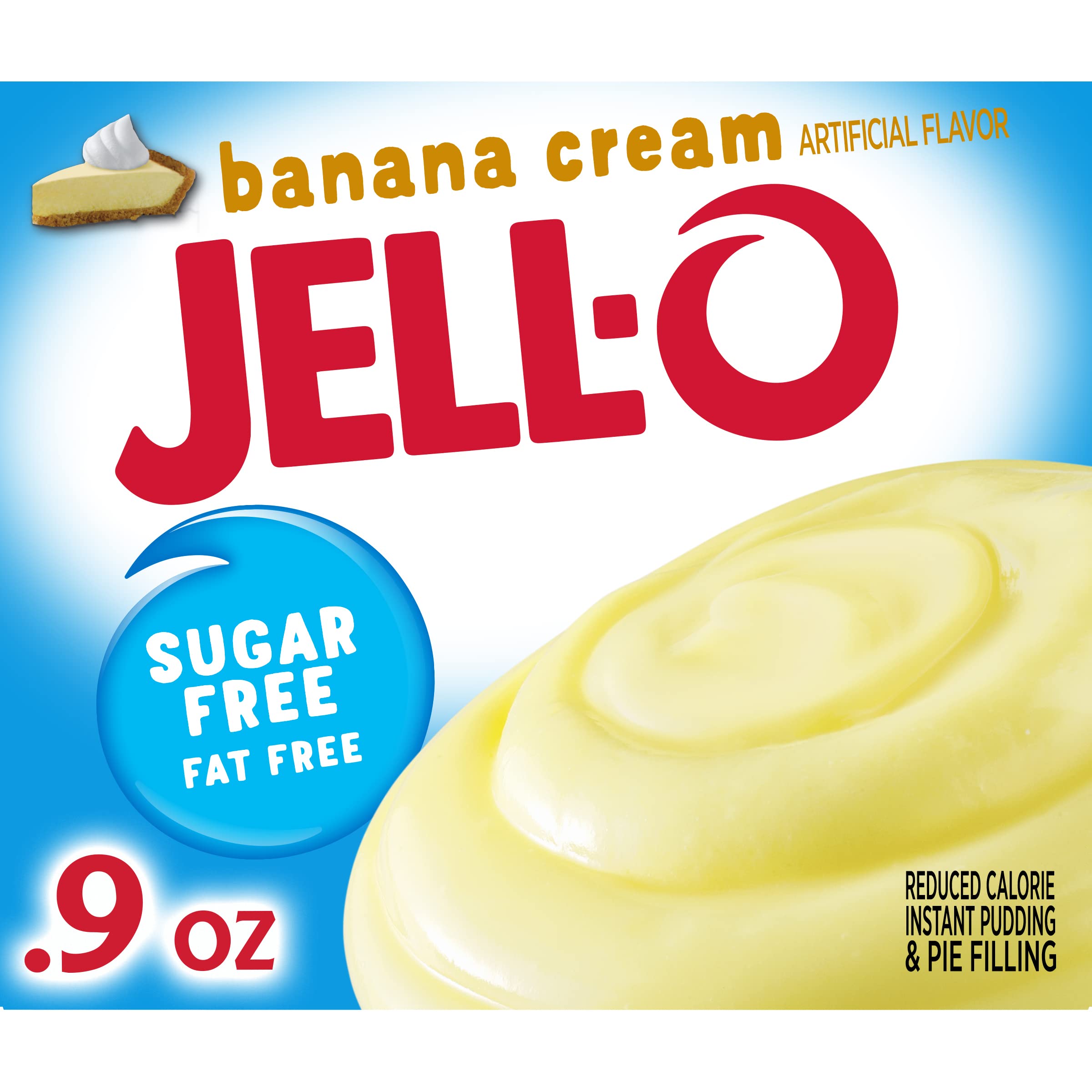 Buy JellO Banana Cream Sugar Free & Fat Free Instant Pudding & Pie