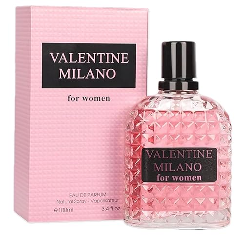 Miniatura 2 de Valentine Milano - Set de regalo de perfume para mujer, paquete de 4 Eau de Parfum, 3.4 onzas líquidas cada uno, fragancia de San Valentín y rosa