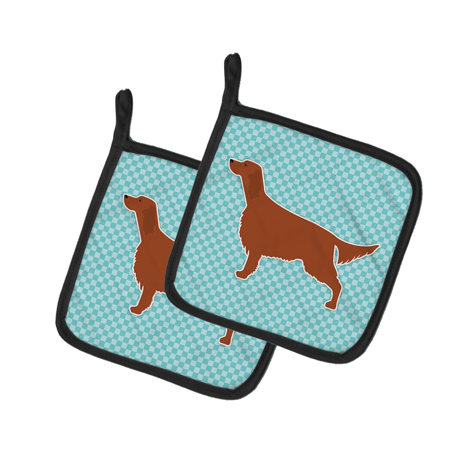 Agarraderas para ollas Irish Setter: dale un toque colorido y alegre a tu cocina