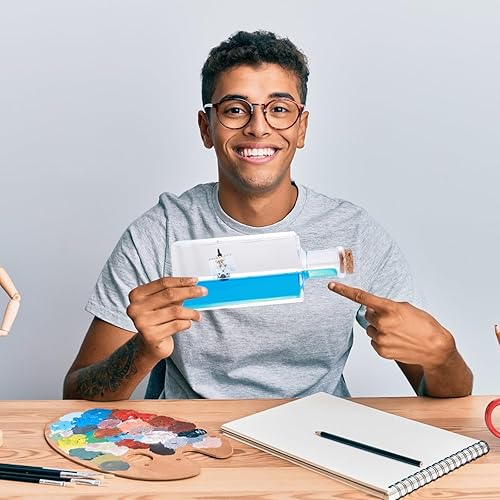 Miniatura 5 de Adornos de escritorio de barco insumergible, barco de una pieza en una caja, adorno flotante de barco de perlas negras, decoración de barco fluida
