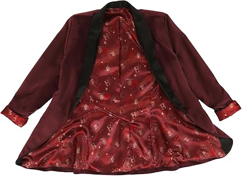 Miniatura 8 de Harry Potter - Blazer rojo de Gryffindor para mujer, con licencia oficial de Harry Potter, de gamuza sintética