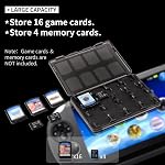 OSTENT 20 in 1 Game Memory Card Holder Case Storage Box for Sony PS Vita PSV 1000/2000 Color Black
