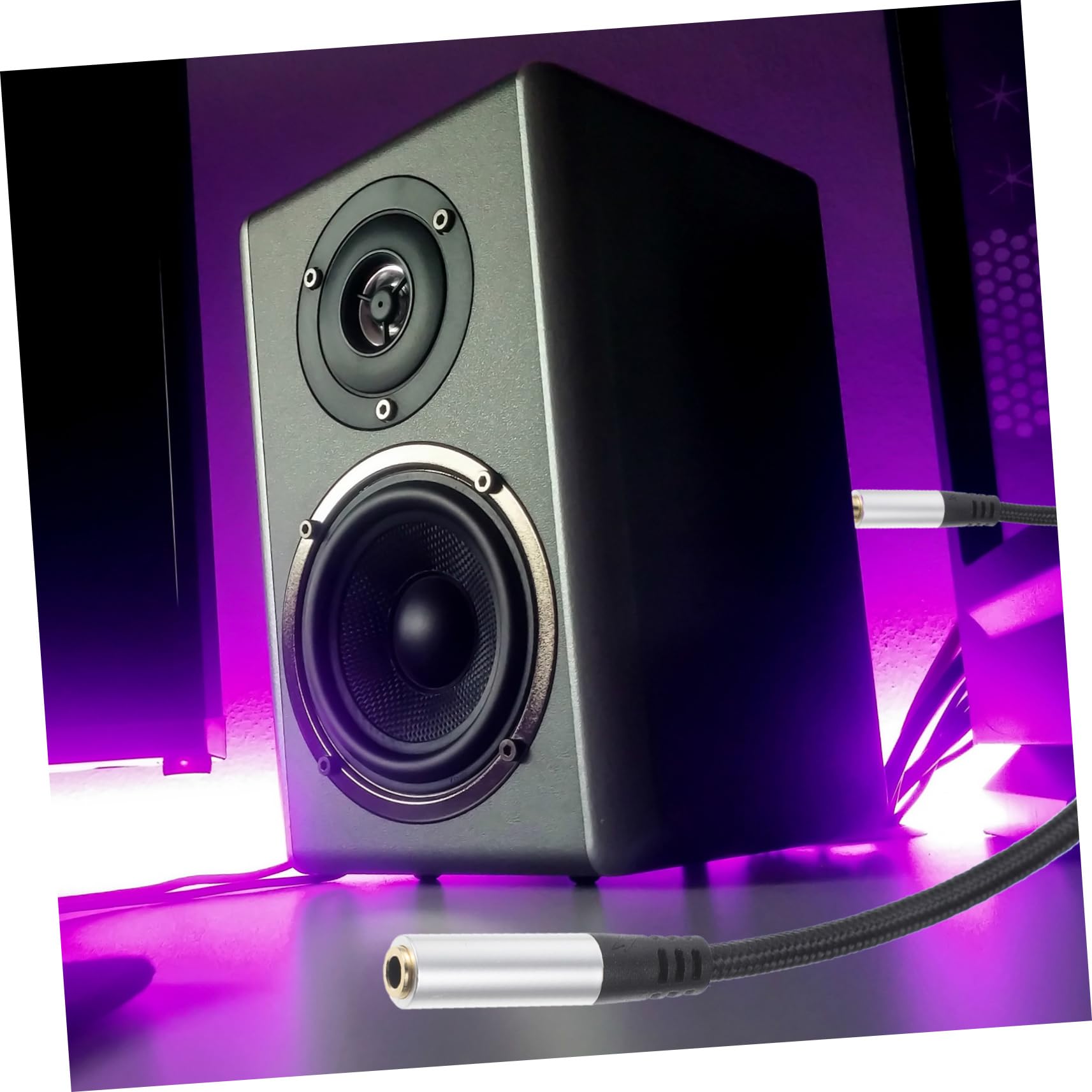 Hemobllo 5pièces Câble Audio Extension Rallonge Jack Stéréo Pour Écouteurs Et Systèmes Audio Compatible Avec Smartphones Et Ordinateurs