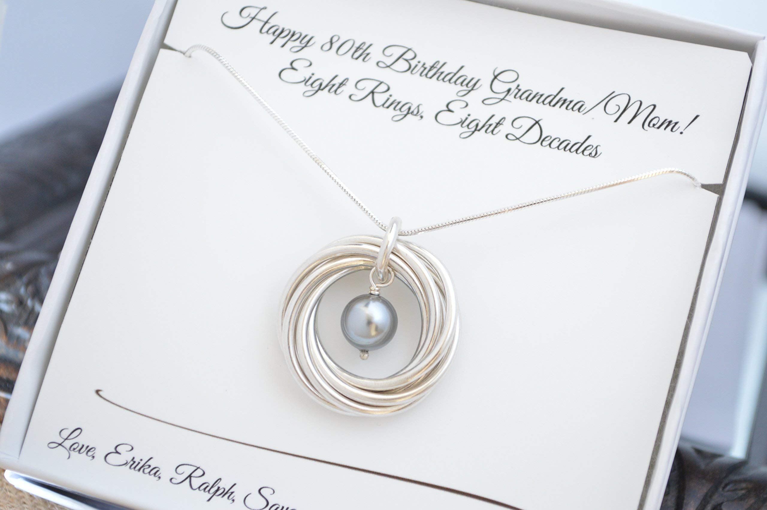 80th Birthday Gift For Mom And Grandma 8th Anniversary Gift