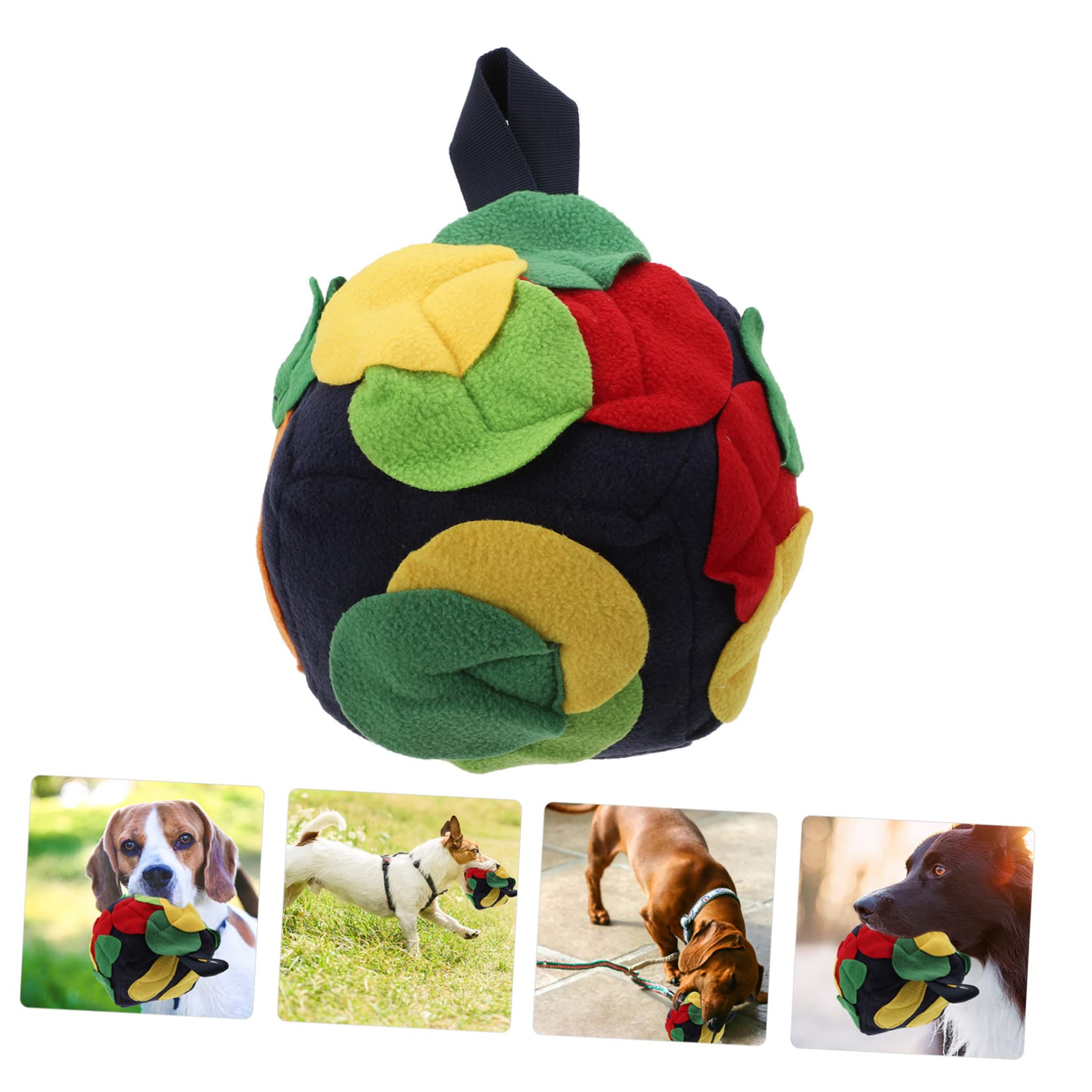Amosfun 3stücke Interaktiver Schnüffelball Für Hunde Futterleckmatte Für Nasenarbeit Multifunktionales Spielzeug Zur Futterverteilung Fördert Langsames Fressen Und Beschäftigung