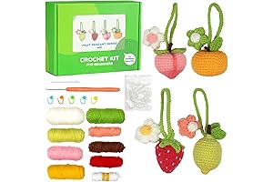 BigKing Crochet Kit for Beginners to Make Cute Bags and Purses