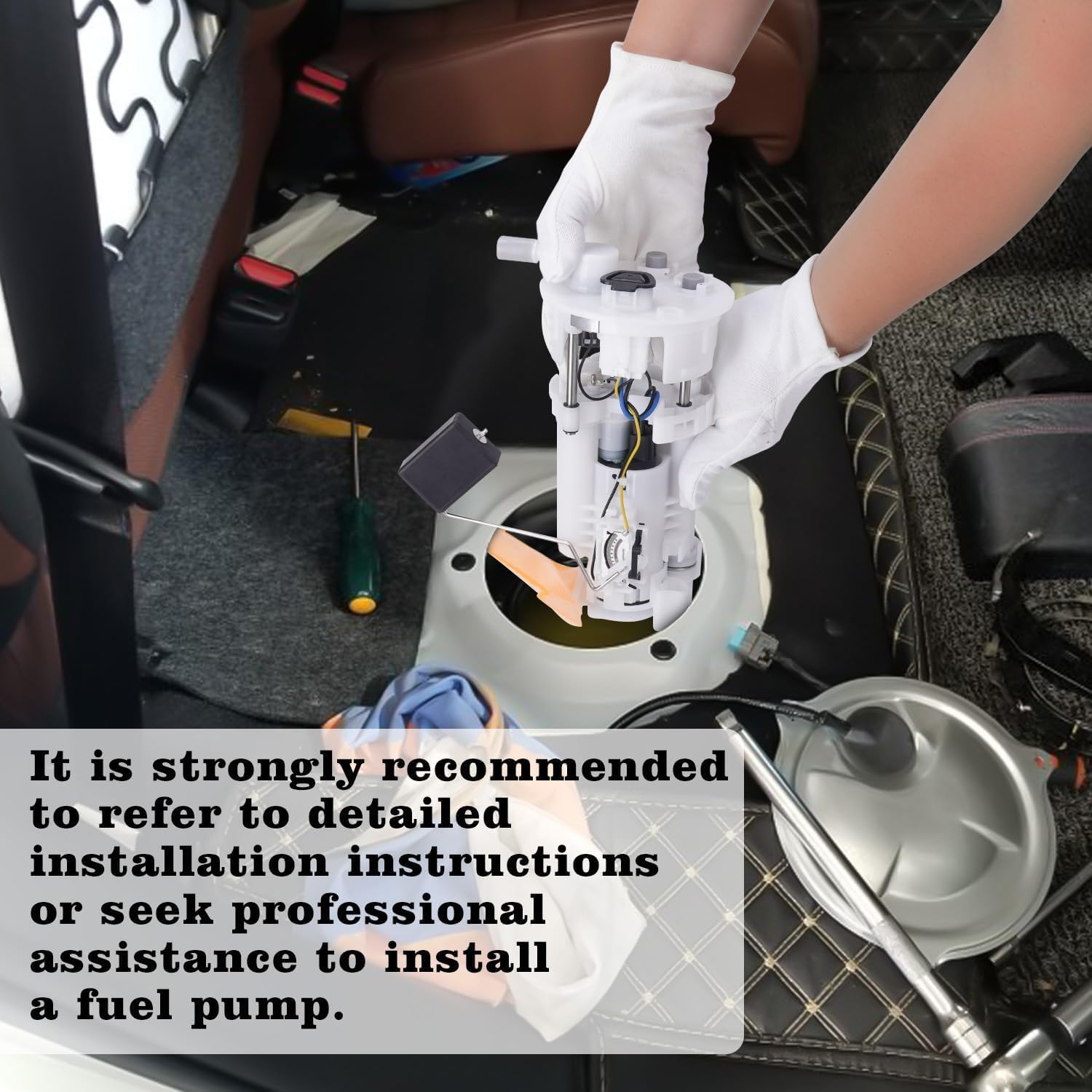 WayJun 23221-21060 Fuel Pump Module Compatible with 2001-2005 Toyota Echo, 2004-2005 Scion xA xB 1.5L L4 replace Nume SP9030M