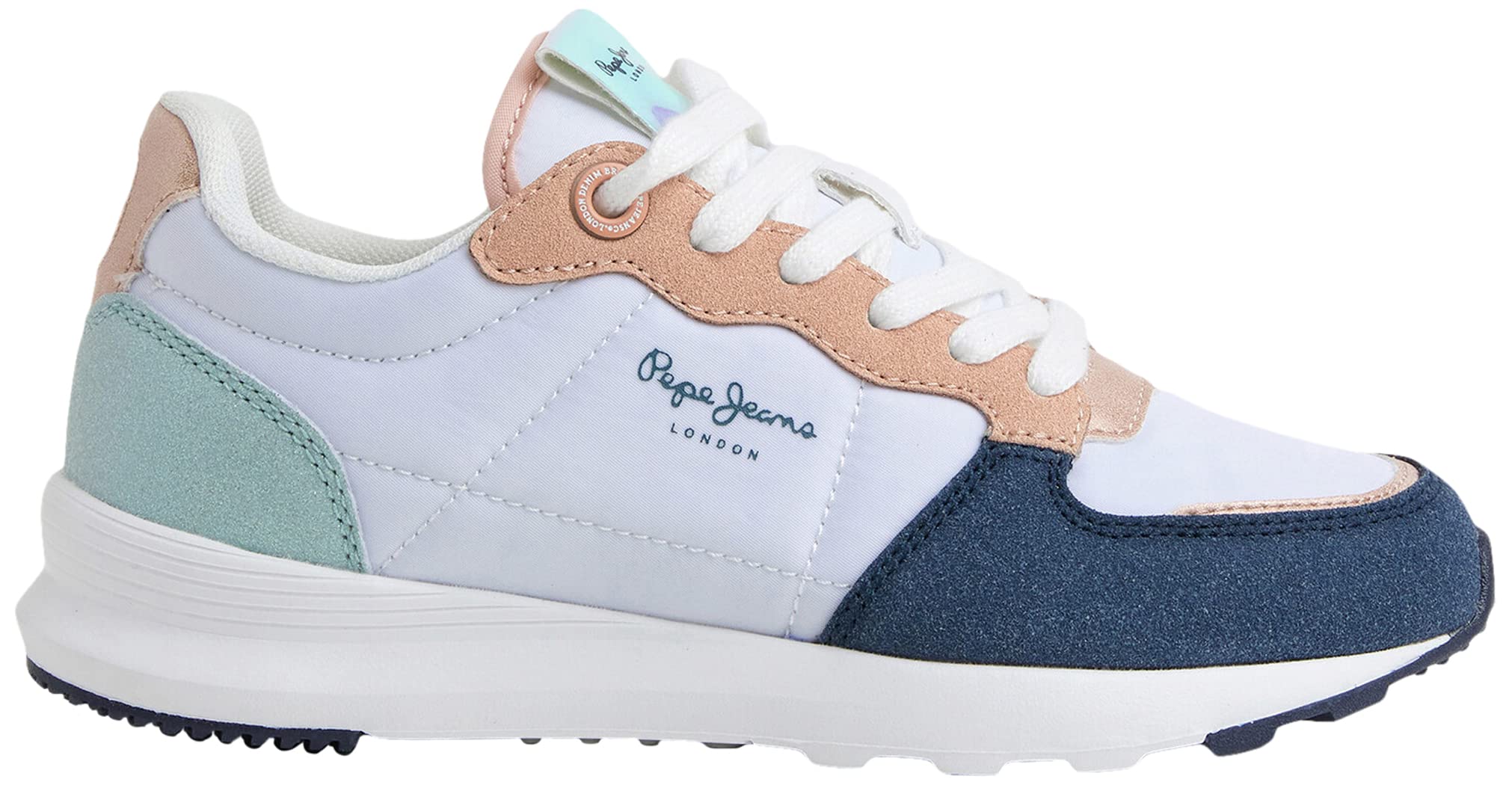 Pepe Jeans York Mix G, Zapatilla para Correr Niñas
