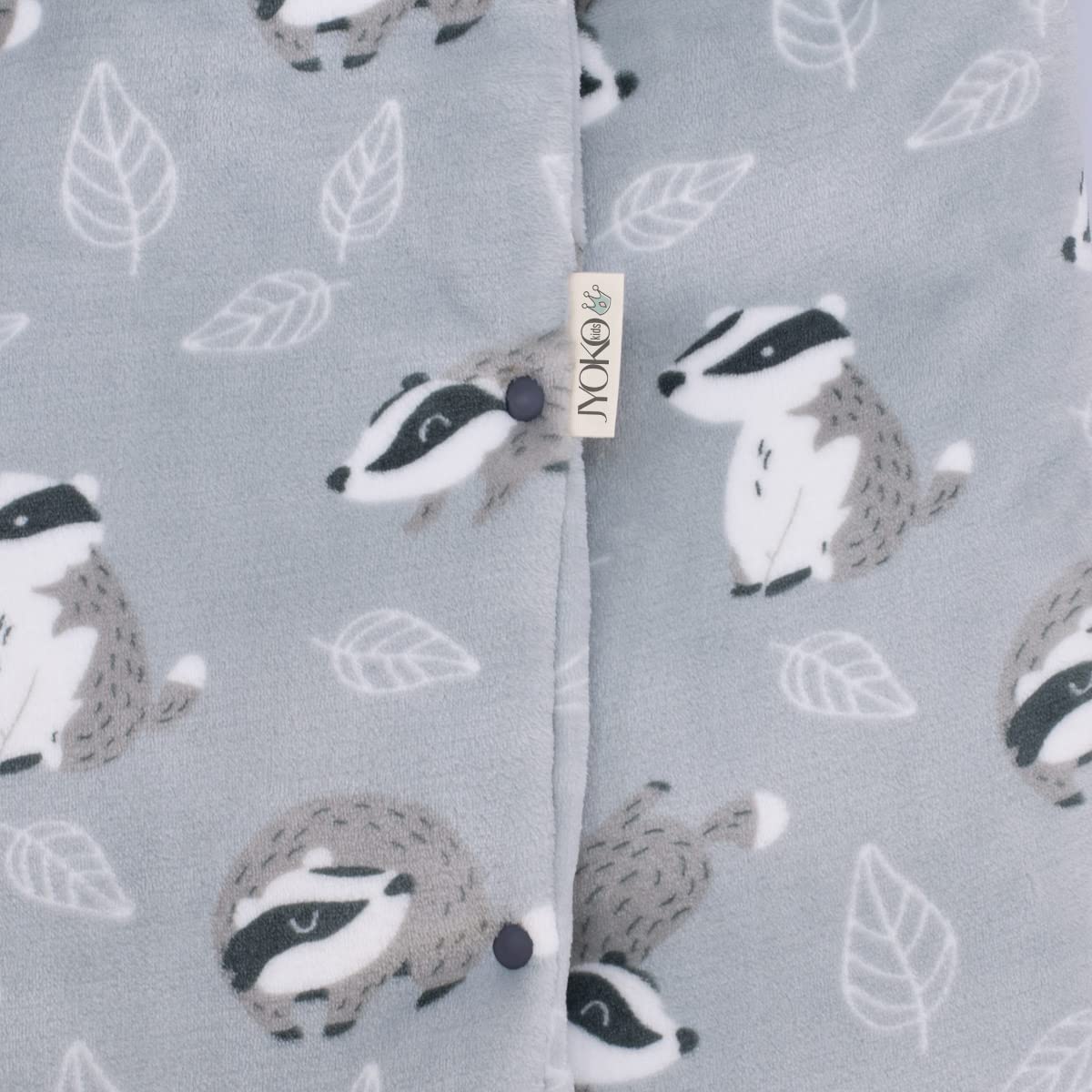 JYOKO Kids Saco para capazo (Badger, Polar)
