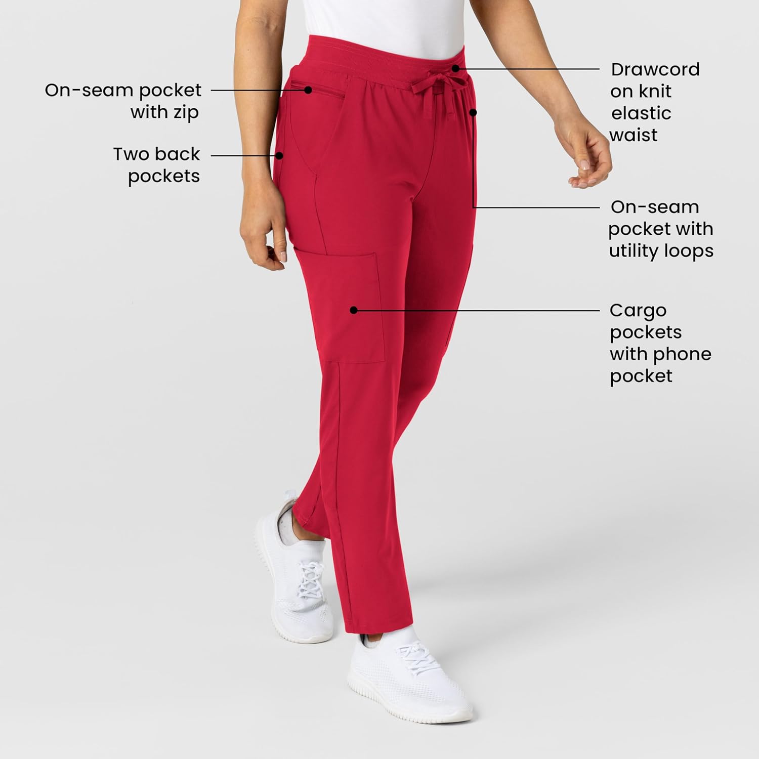 Wink Womens Scrub Pant - Image 2