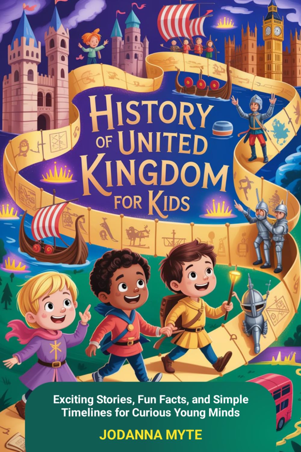 History of United Kingdom For Kids: Exciting Stories, Fun Facts, and Simple Timelines for Curious Young Minds
