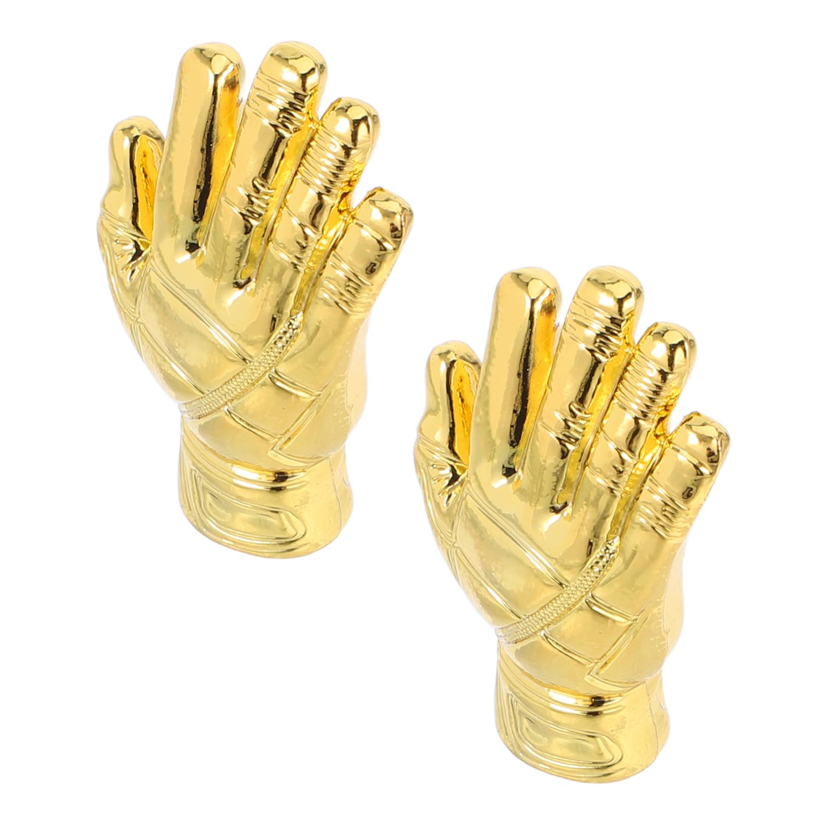 BESPORTBLE 2pcs Miniature Gold Goalkeeper Trophy Cups Soccer Awards for Competitions and Collectors Durable Figurines for Personal Displays and Recognition