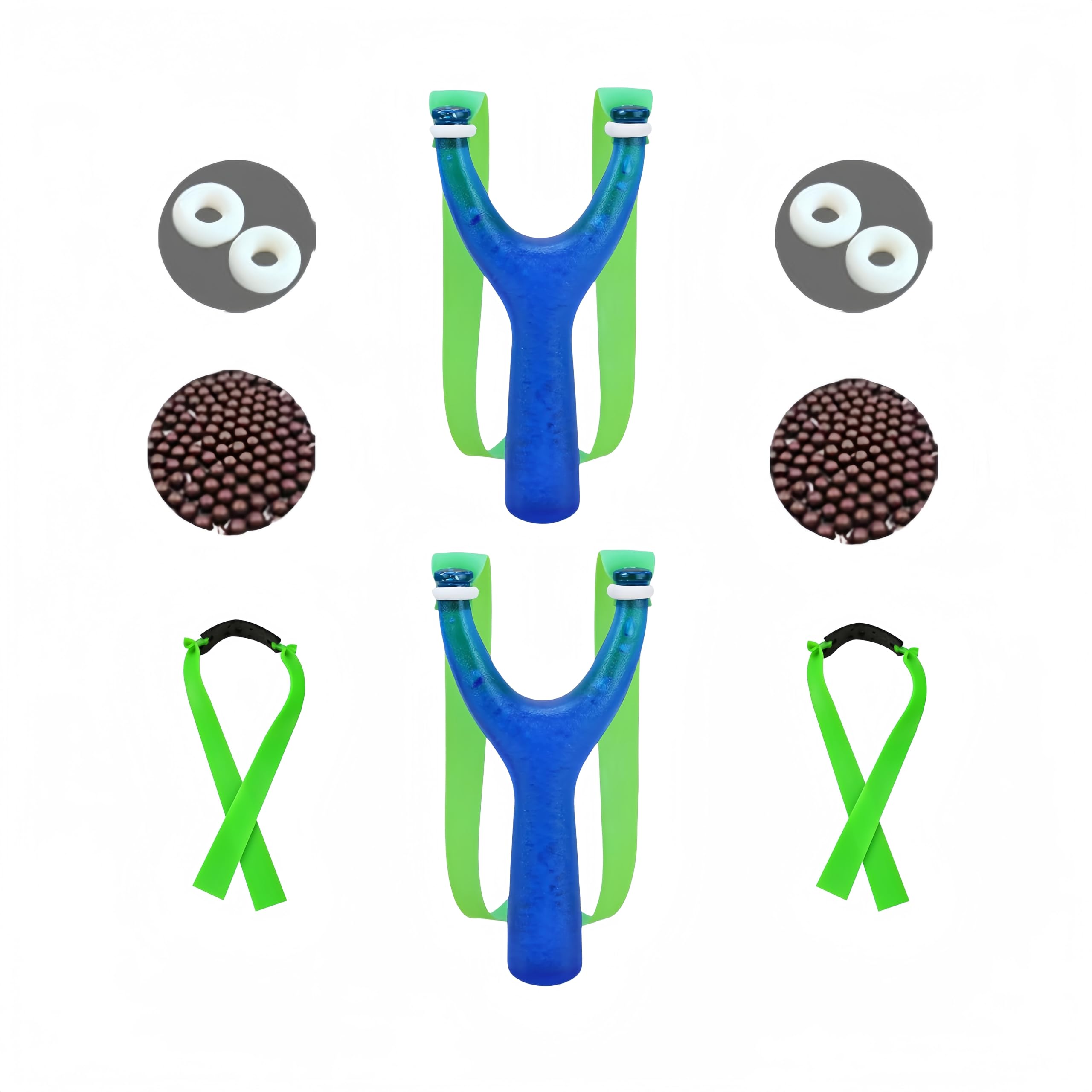 2 PCS Slingshot for Adults,Polycarbonate, one Piece Moulding