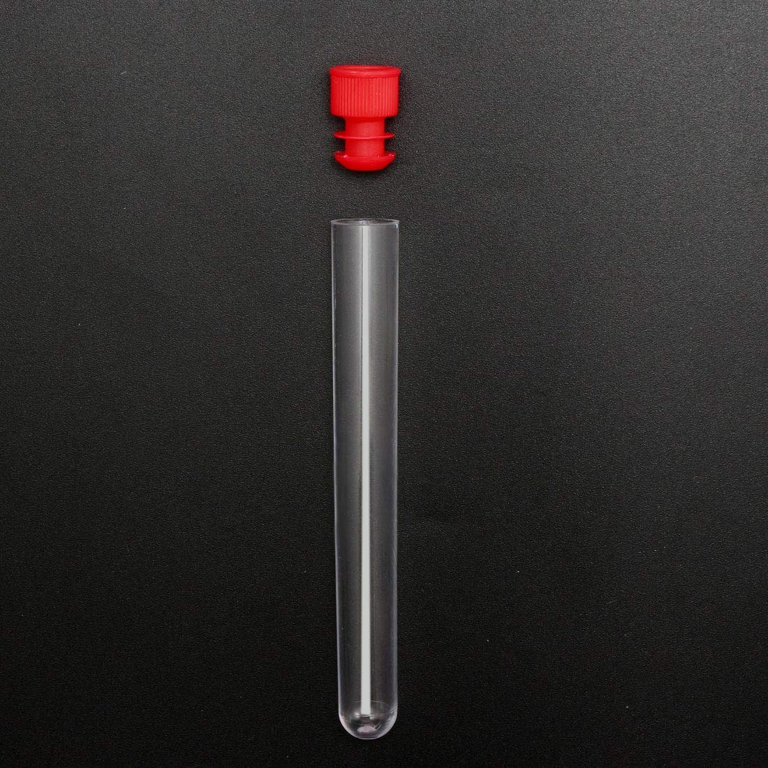 Amazon.co.jp: XYWHPGV キャップ付きプラスチック試験管20個