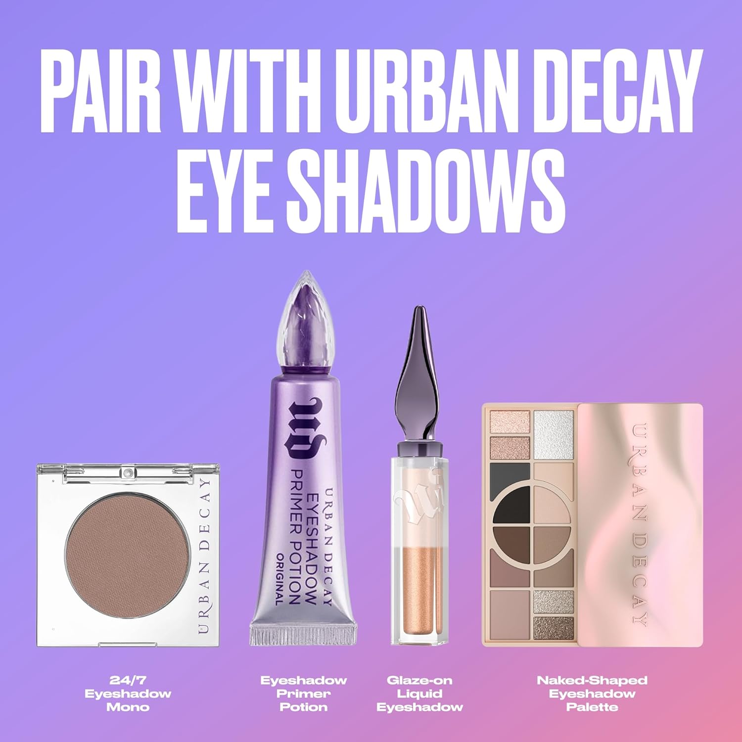 Urban Decay Shimmer Eyeshadow Primer Potion Sin - Champagne Shimmer Eye Primer for Crease-Resistant & Long-Lasting Eye Makeup, Smooths & Preps Eyelid Base, For Vibrant Color, All Skin Tones, Vegan - Image 9