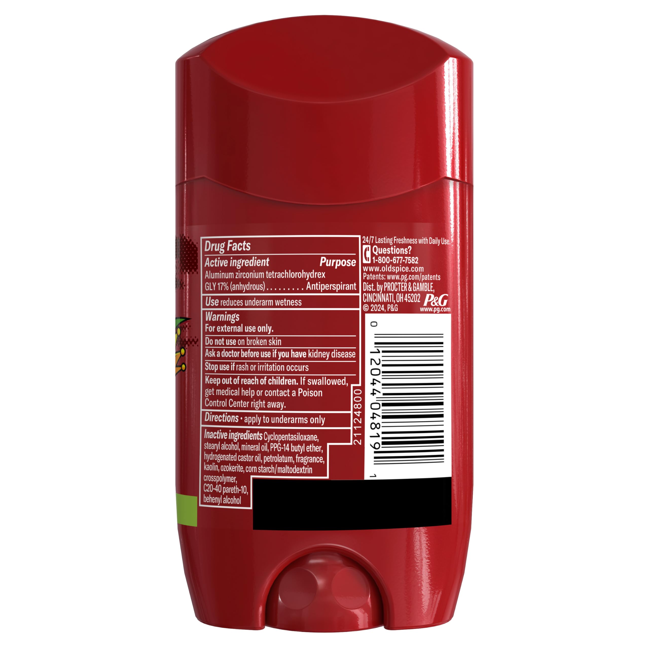 Old Spice Invisible Solid Antiperspirant Deodorant for Men