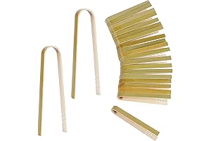 Mini Bamboo Tongs: Cooking Utensils for Home Chefs