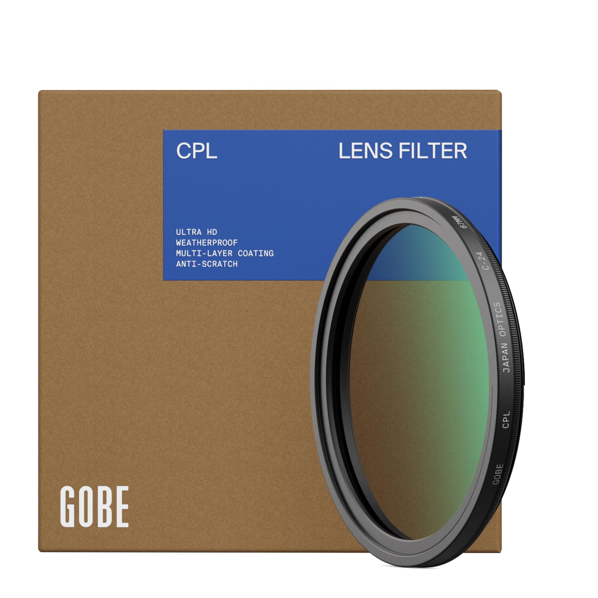 Gobe Light 52Mm Circular Polarising (Cpl) Lens Filter
