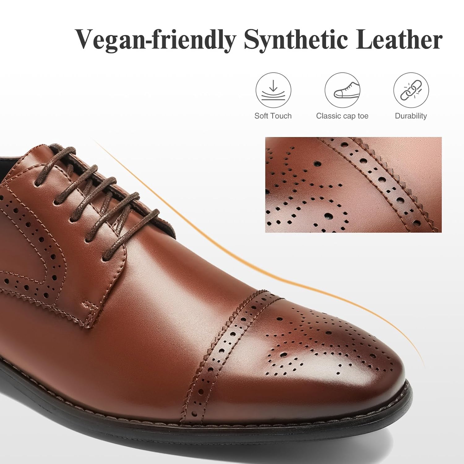 HEEZ Sapatos sociais masculinos, bico clássico Oxford para homens antiderrapantes, sapatos Derby confortáveis com cadarço para trabalho formal de negócios, casamento,… em promoção! Veja a oferta e mais achadinhos de Sapatos 3 Hoje é o melhor dia para comprar HEEZ Sapatos sociais masculinos, bico clássico Oxford para homens antiderrapantes, sapatos Derby confortáveis com cadarço para trabalho formal de negócios, casamento,… com aquele preço maroto! Promoção! Aproveite a oferta! 3